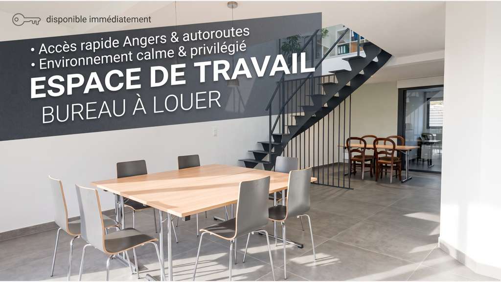 Location bureaux professionnels 88m² à Angers