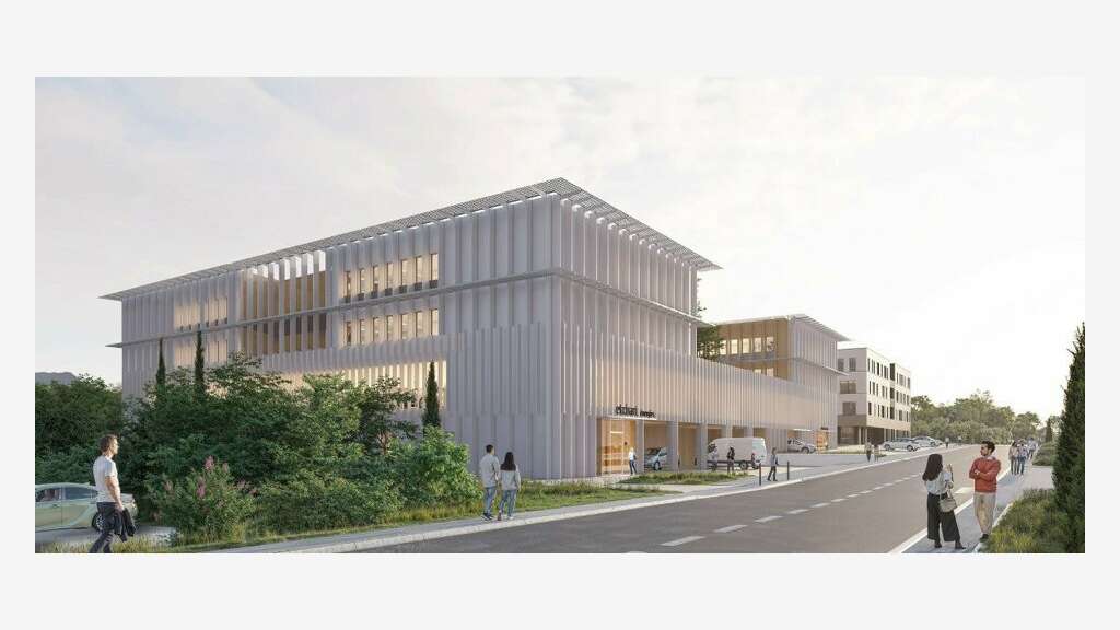 Bureaux neufs 277m² à louer Anglet zone de Maignon