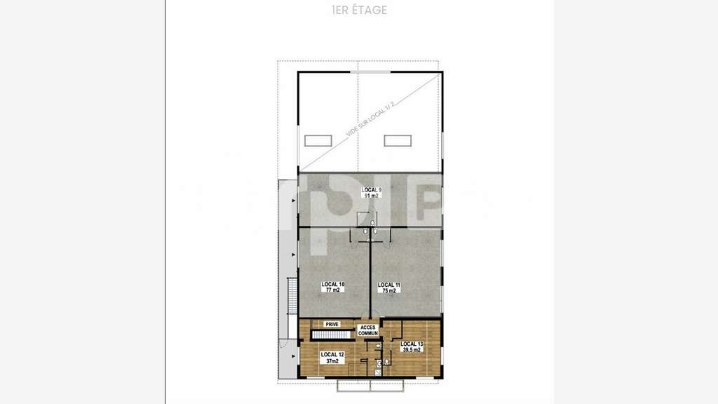 Bureaux Climatises de 91 m²  Angresse (40150)