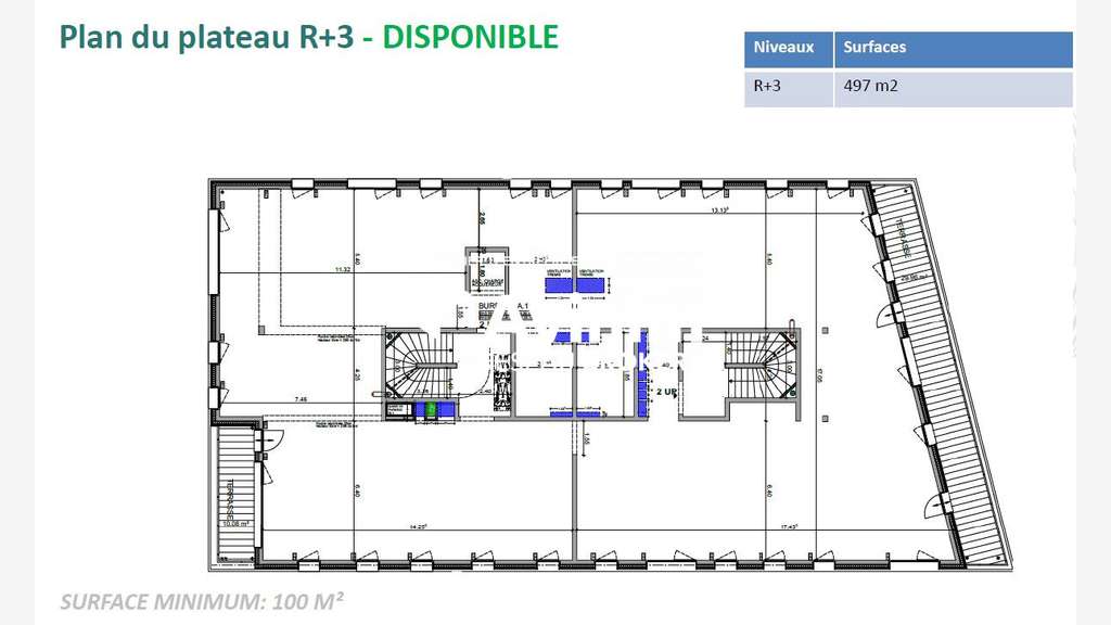 Bureaux neufs à Annecy-Pringy : 2513m² divisibles
