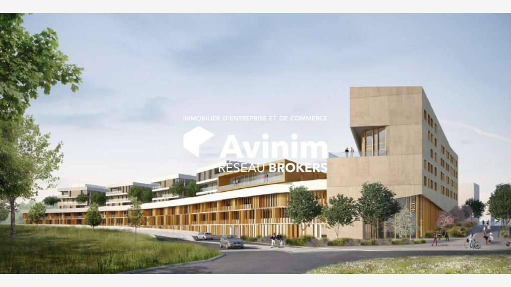 Bureaux neufs à Annecy-Pringy : 2513m² divisibles