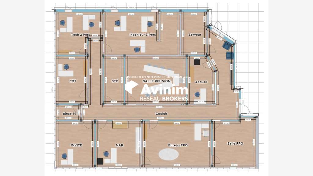 Bureaux haut standing 273m² - PAE Les Glaisins -