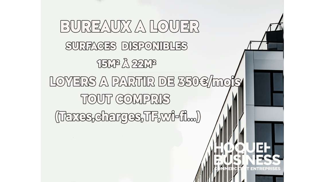 Bureau de 20m² à louer à Arnouville centre