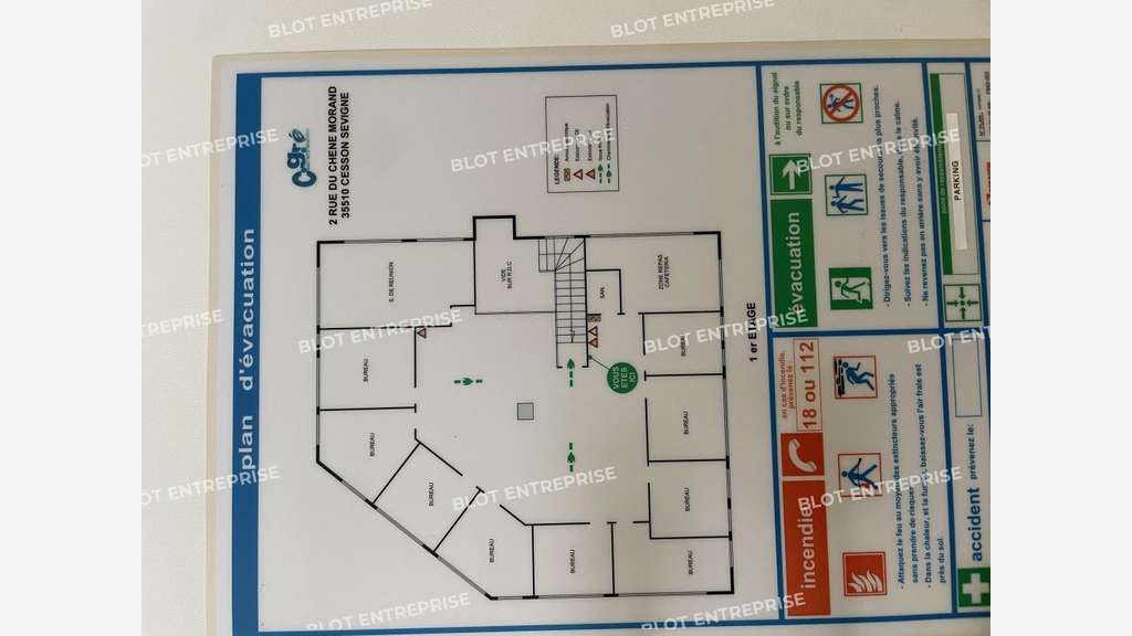 A louer bureaux 285m² à Cesson-Sévigné
