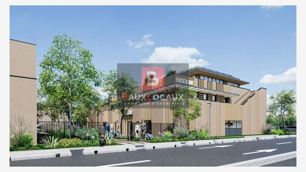 A louer local commercial 405m² Aubagne zone co