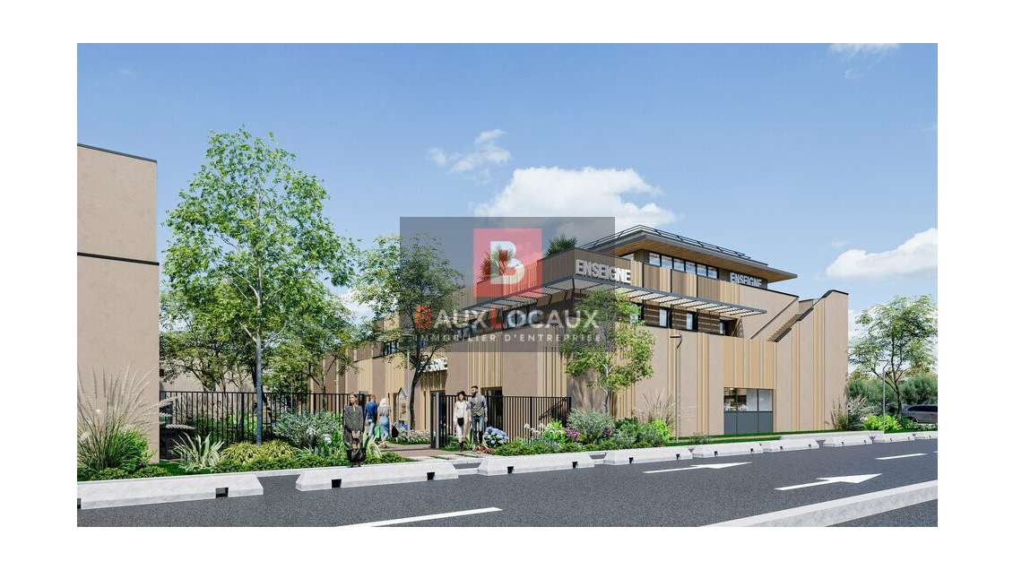 A louer local commercial 405m² Aubagne zone co