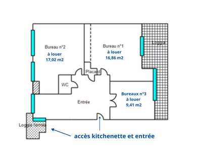 Location Bureaux à Aubagne