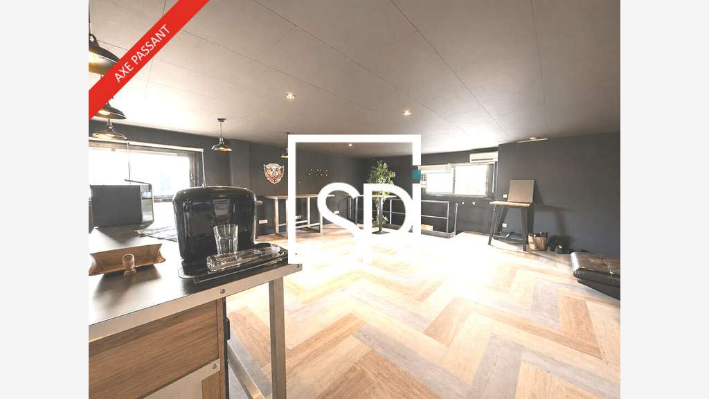 Bureaux 150m² à louer axe très fréquenté d'Aubière