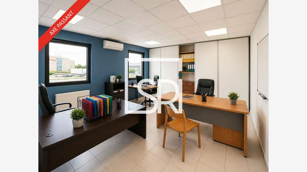 Bureaux 150m² à louer axe très fréquenté d'Aubière