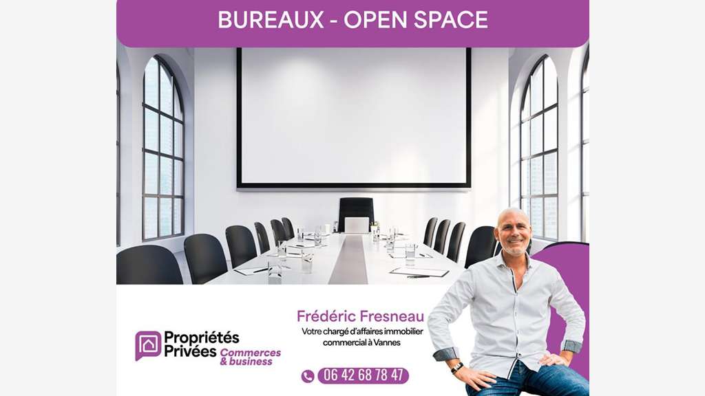 À louer bureaux de 90m² idéalement situés à Auray