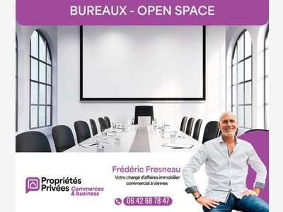 À louer bureaux de 90m² idéalement situés à Auray