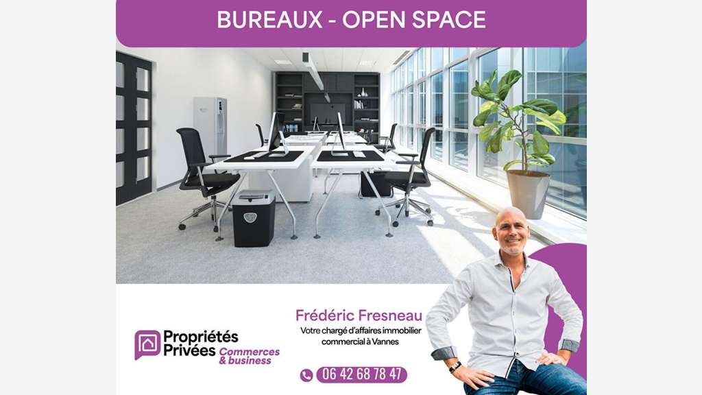 À louer bureaux de 90m² idéalement situés à Auray
