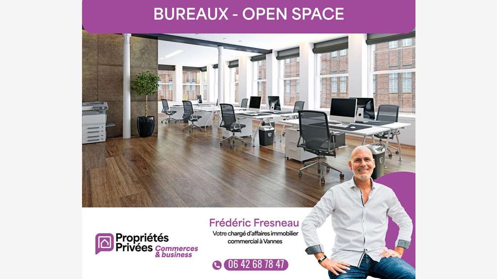 À louer bureaux de 90m² idéalement situés à Auray