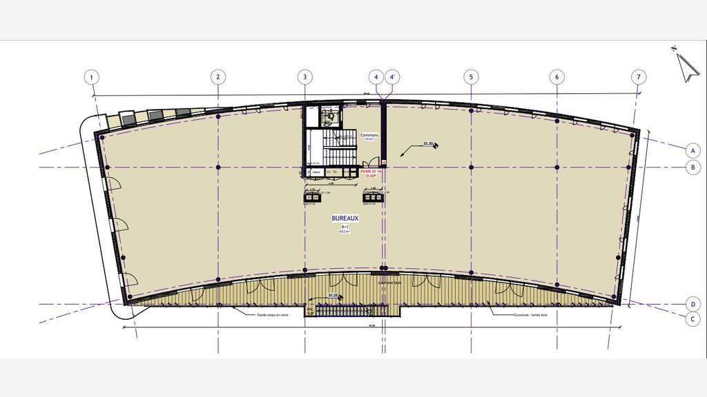À vendre ou à louer – Bureaux de 615 m² au sein de