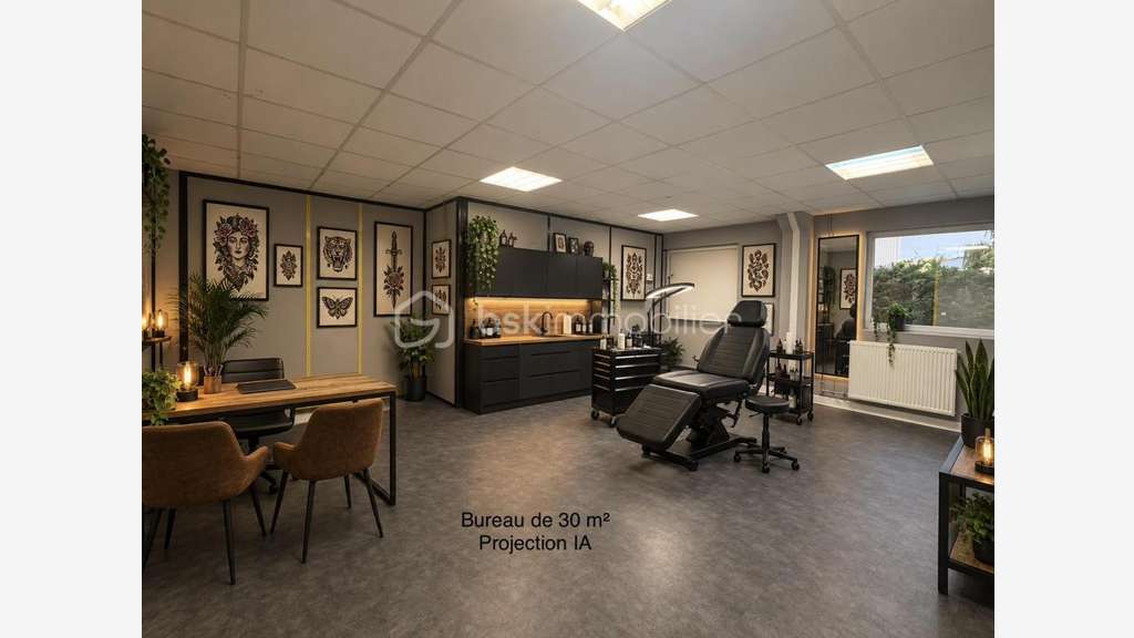 A louer bureaux 31m² à Bailly-Romainvilliers
