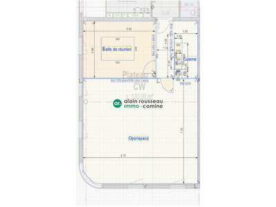 Location Bureaux à Beaucouzé