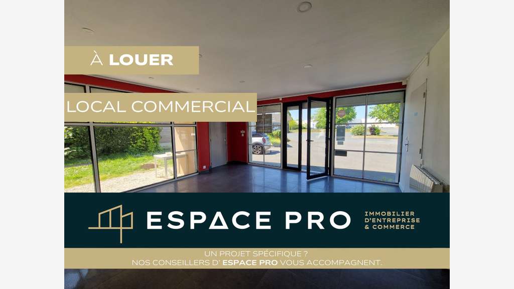 A louer local commercial de 60m² en RDC Bénouville