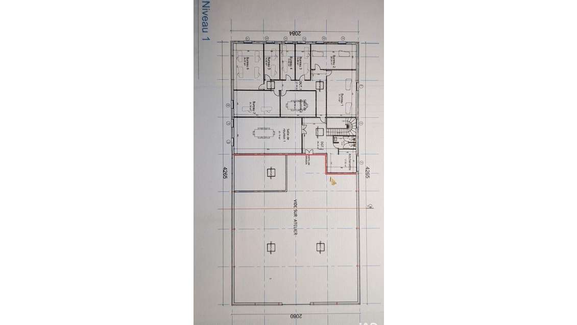A louer bureaux neufs haut de gamme 37m² Bertrange