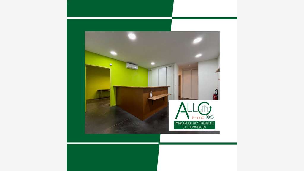 A louer local RDC 52m² zone Iraty sur Biarritz