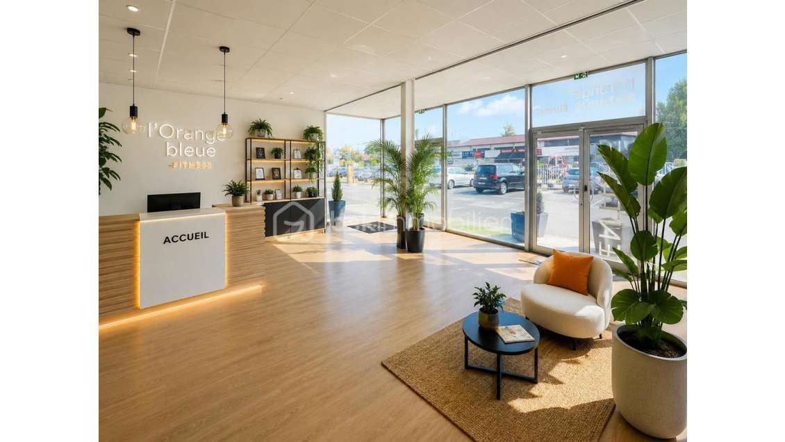 A louer commerce bureaux de 821m² à Blagnac