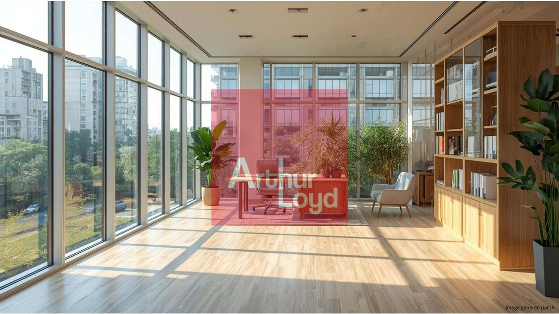 Bureau 39m² lumineux en centre d'affaires à Boé