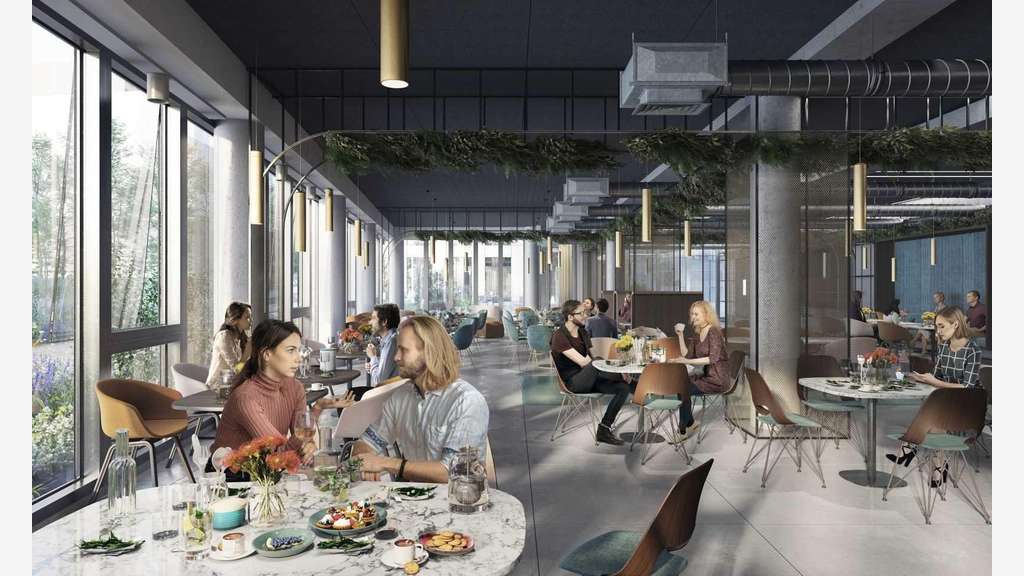 À louer bureaux 20295m² divis. à Bois-Colombes