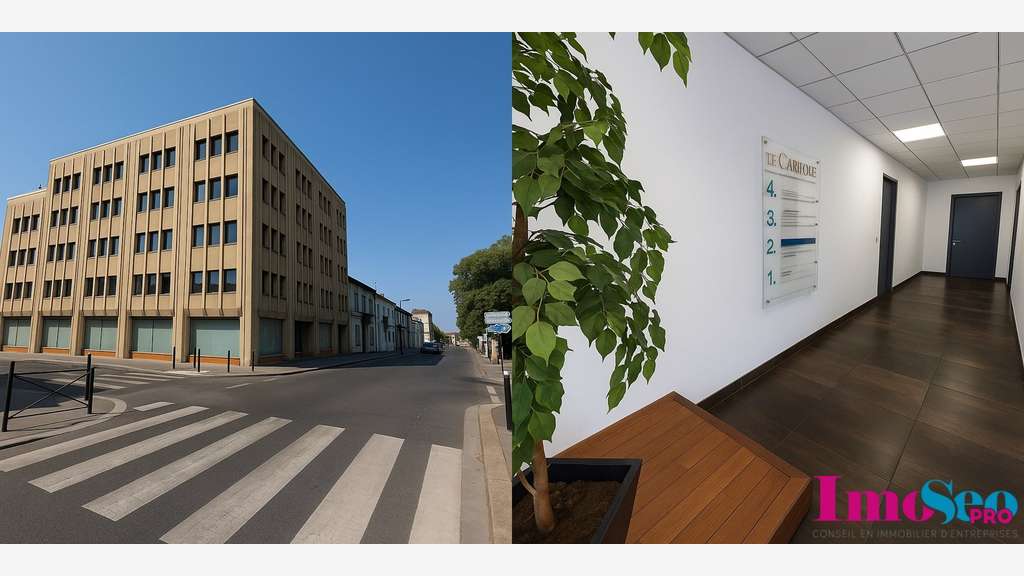 Bureaux 125m² R+2 à louer à Bordeaux Gambetta