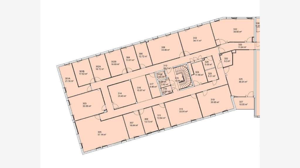À louer bureaux de 13 à 57m² à Bouguenais