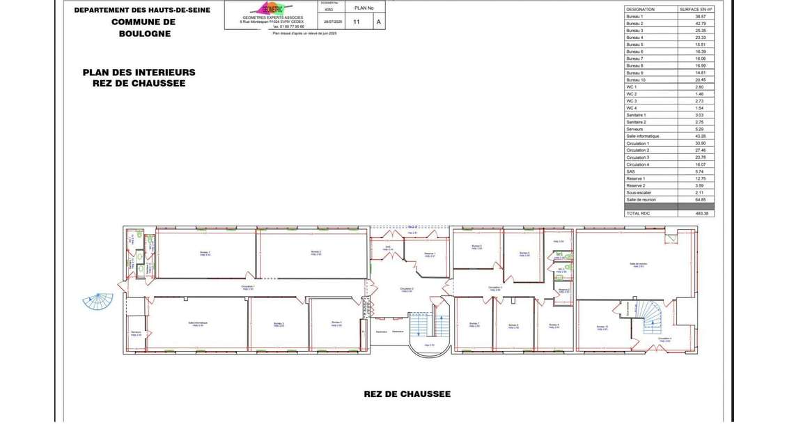 Bureau à Boulogne-Billancourt