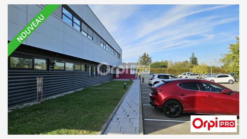 Bureaux 906m² RDC à louer à Bourg-de-Péage