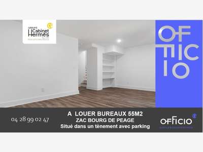 A louer bureaux 55m² refait à neuf Bourg-de-Péage