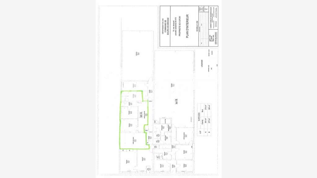 A louer bureaux 30m² à Bourg-en-Bresse empl N°1