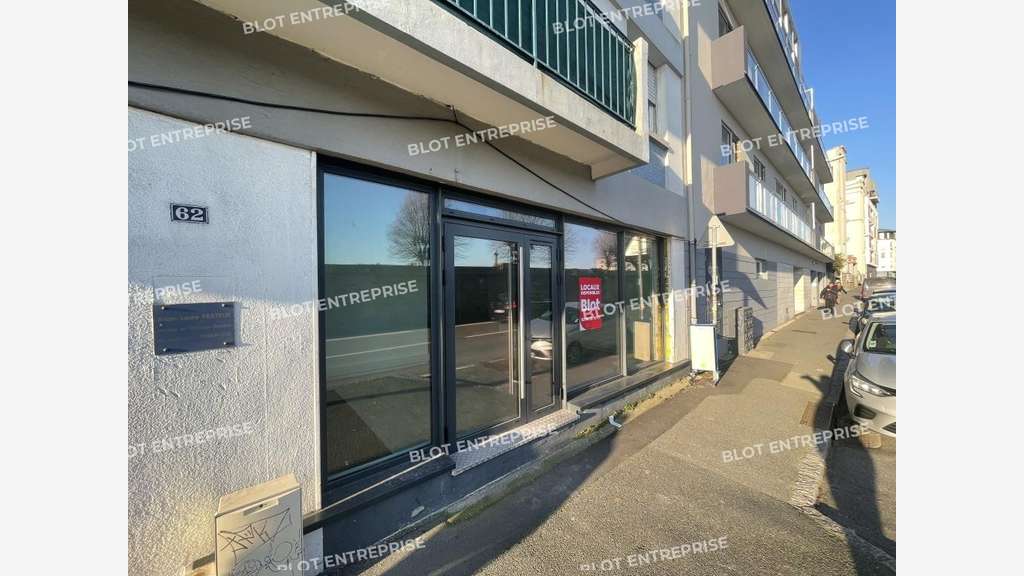 A louer local professionnel 60m² à Brest centre 