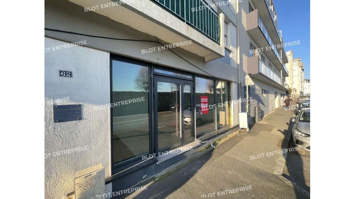 A louer local professionnel 60m² à Brest centre 