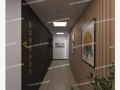 A louer bureaux 14m² R+1 RE2020 à Brest