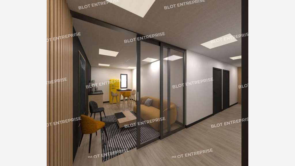 A louer bureaux 14m² R+1 bâtiment moderne à Brest