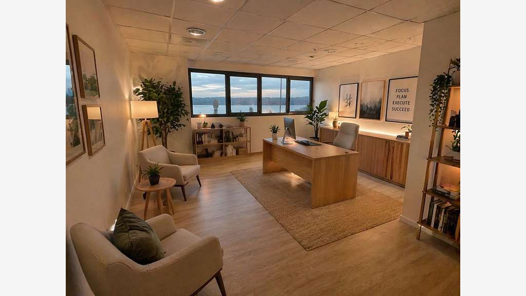 A louer bureaux 40m² R+1 à Brest Moulin Blanc