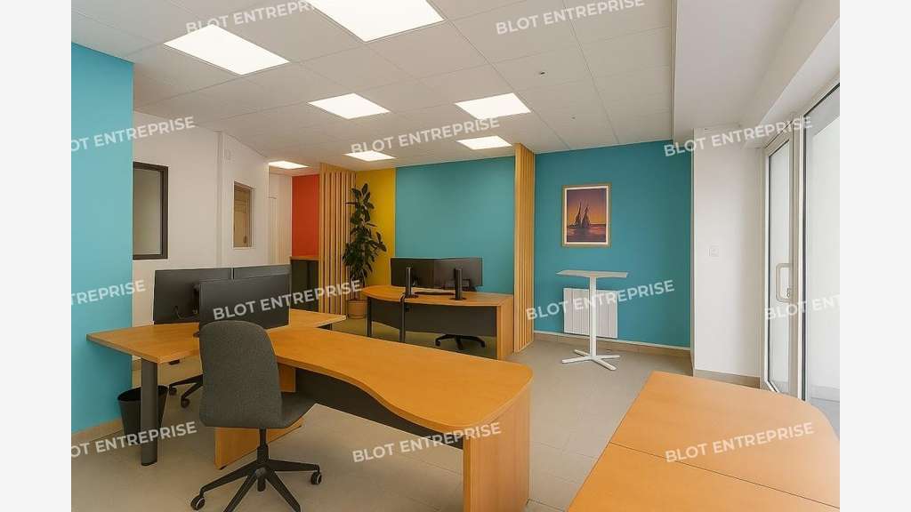 A louer local professionnel 60m² Brest prox gare