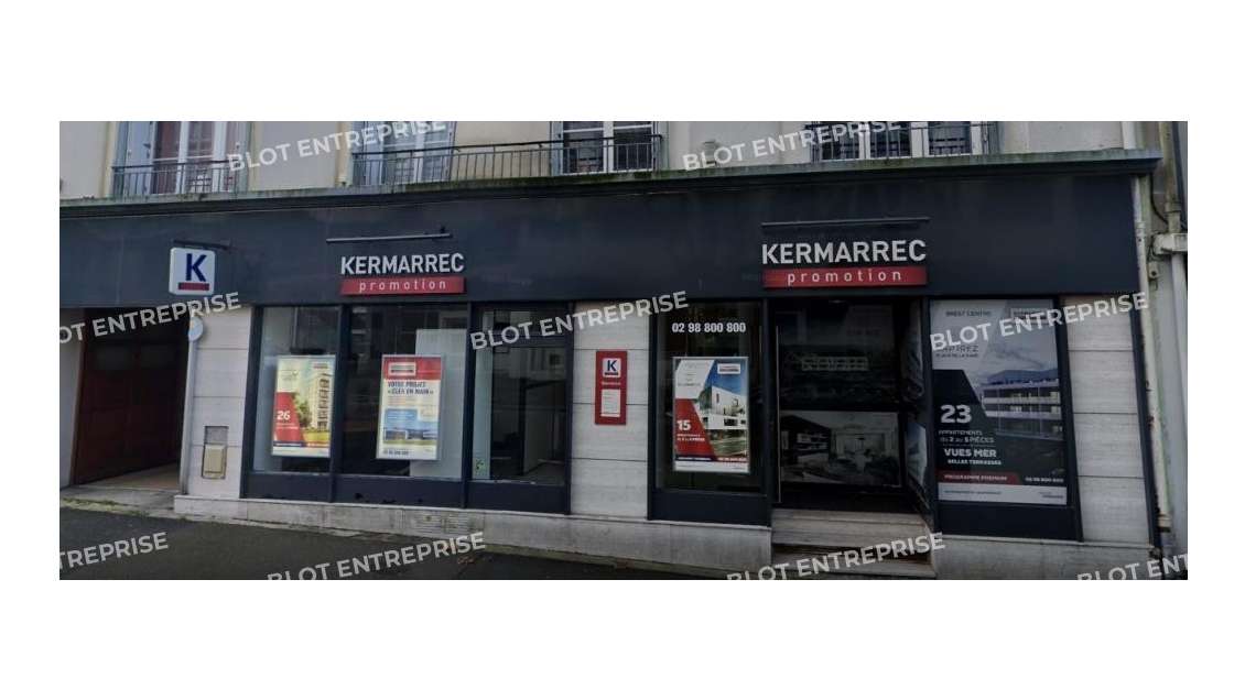 A louer bureaux 70m² à Brest secteur Rue de Lyon