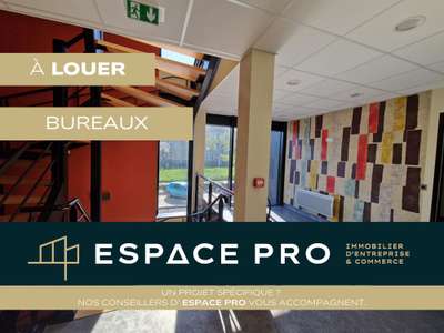 A louer bureaux 115m² en ZA recherchée Ouest Caen