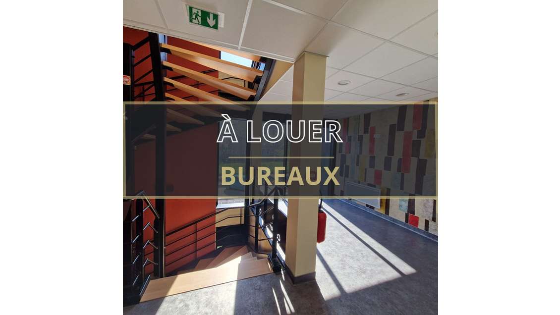 A louer bureaux 115m² en ZA recherchée Ouest Caen