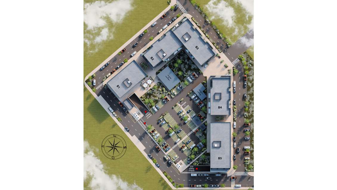 Bureaux neufs R+1 à louer à Bretteville-sur-Odon