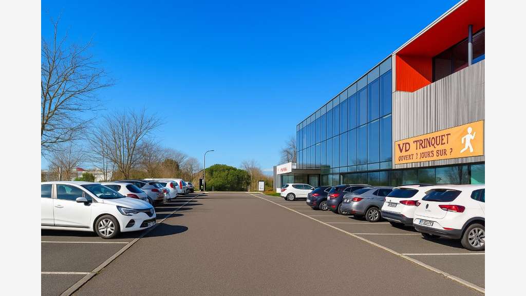 Bureau 220m² à louer à Bruges proche rocade