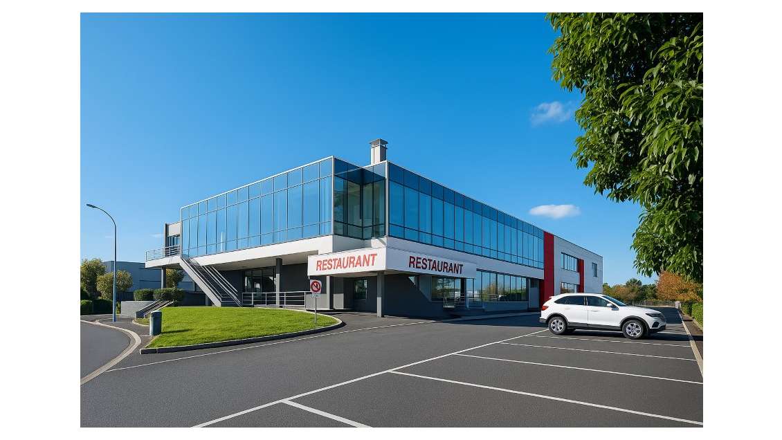 Bureau 220m² à louer à Bruges proche rocade