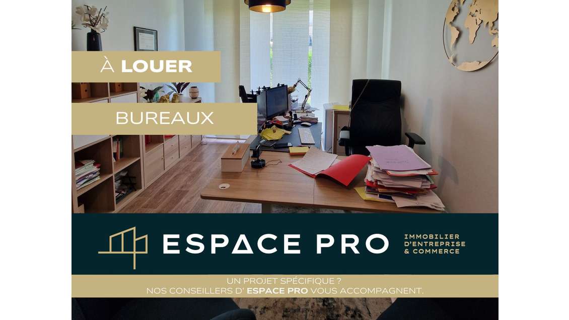 A louer bureaux de standing 77m² à Caen centre