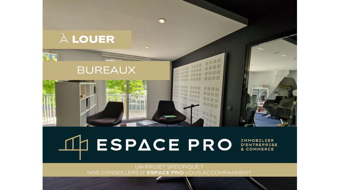 Loue 215m² de bureaux de standing à Caen centre