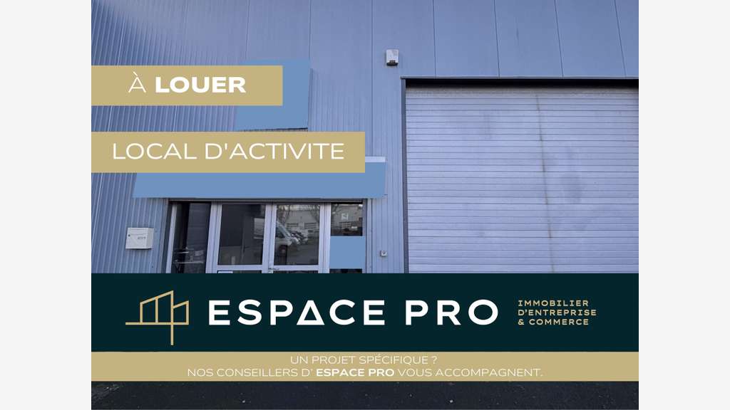 A louer local d'activité 200m² Sud Caen