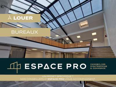 A louer bureaux 382m² sur 2 niveaux à Caen centre