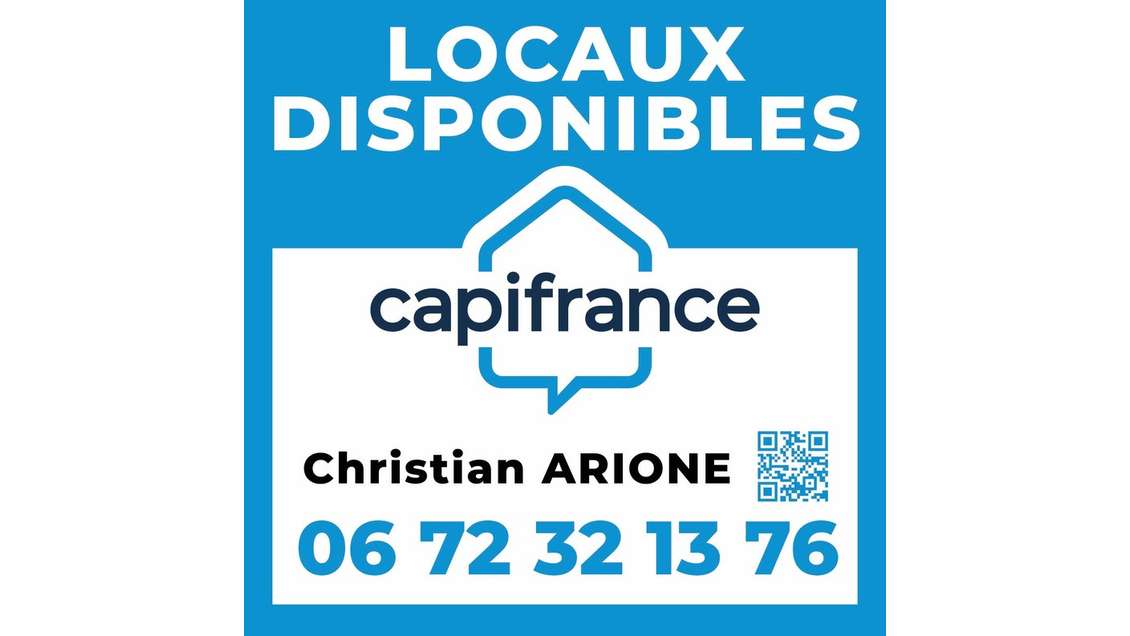 A louer bureaux 56m² R+1 à Cagnes sur Mer Gare