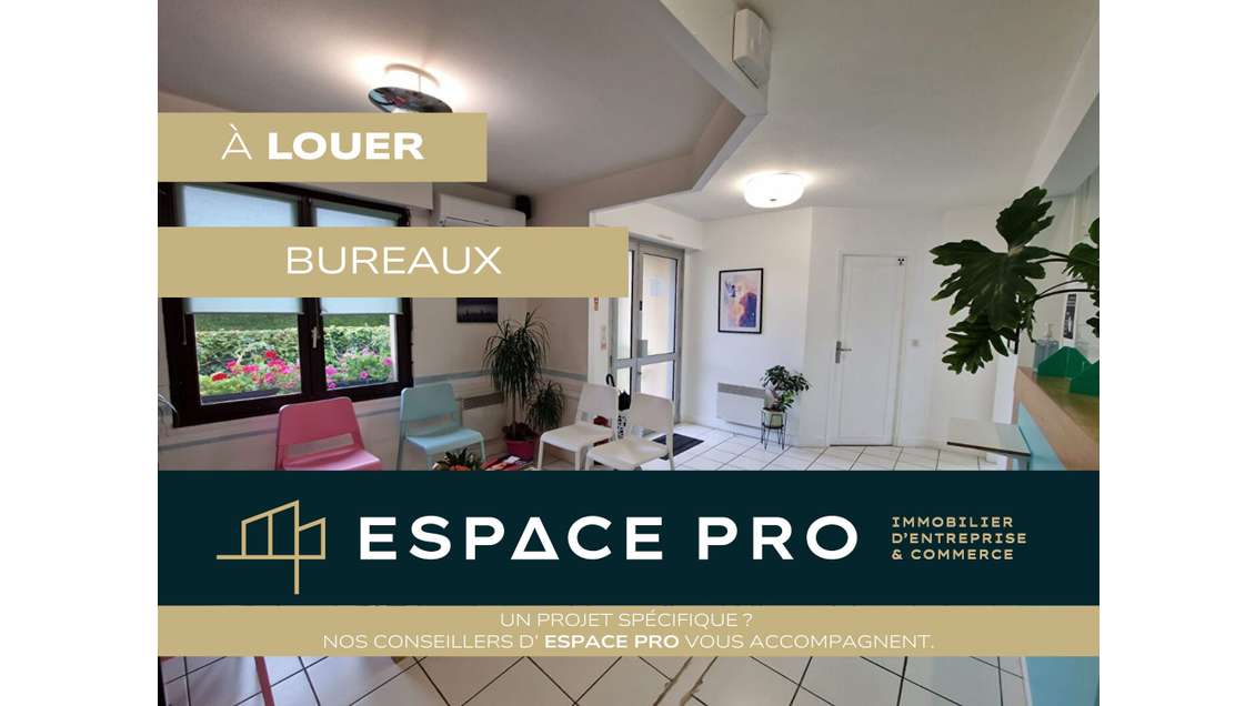 A louer bureaux 100m² + sous-sol à Cagny